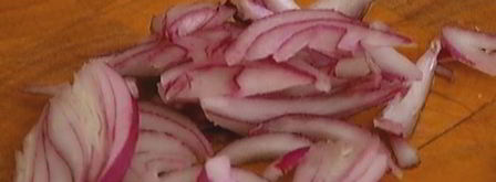 гречка с семгой и маринованным луком. Шаг 3