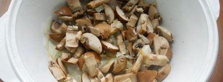 гречка с шампиньонами в микроволновке. Шаг 4