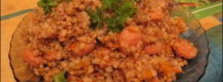 гречка с сосисками. Шаг 4