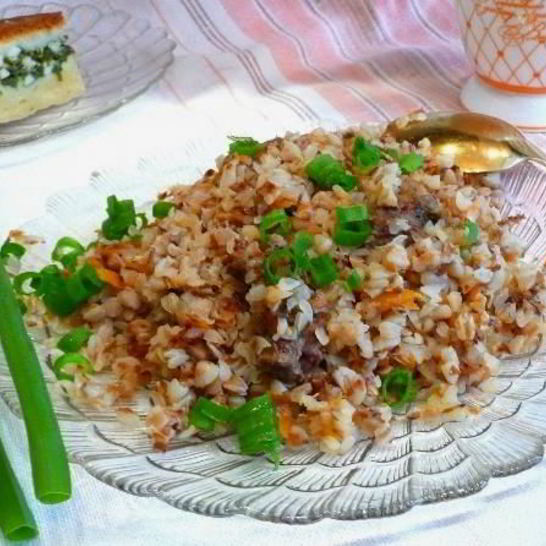 Рецепт гречки с тушенкой в мультиварке