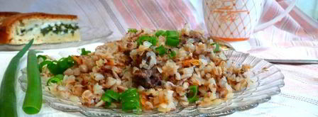 гречка с тушенкой в мультиварке. Шаг 10