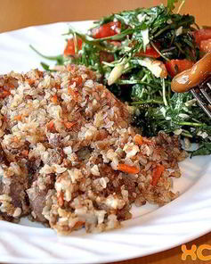 Гречка с тушенкой