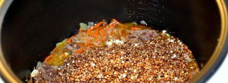 гречка с тушенкой. Шаг 4