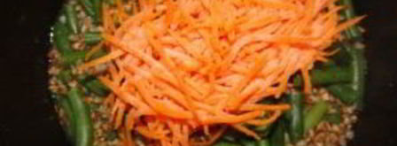 гречка, тушенная с овощами. Шаг 2