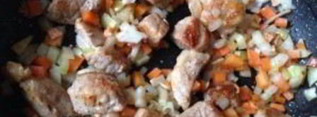 гречка в горшочке с мясом. Шаг 5