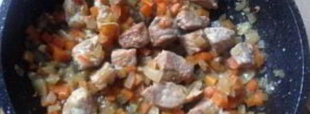 гречка в горшочке с мясом. Шаг 6