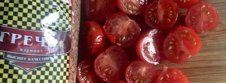 гречка в сливочно-имбирном соусе с мясом на гриле. Шаг 7