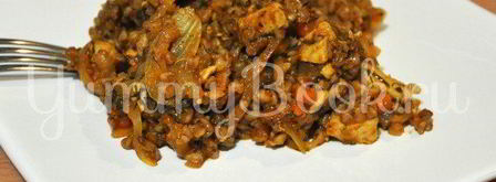 гречневая каша с курицей. Шаг 9