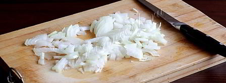 гречневая каша с луком и помидорами. Шаг 4