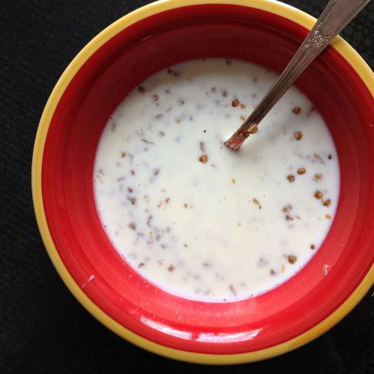 Рецепт гречневой каши с молоком