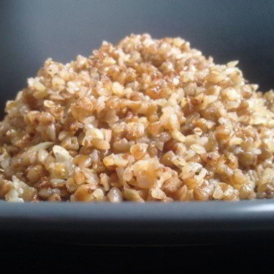 Рецепт гречневой каши с пассерованным луком