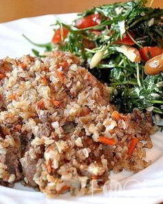 Гречневая каша с тушенкой