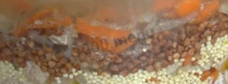 каша гречка с рисом на воде. Шаг 12