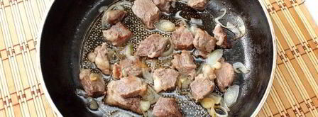 каша гречневая с мясом. Шаг 5