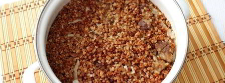 каша гречневая с мясом. Шаг 8