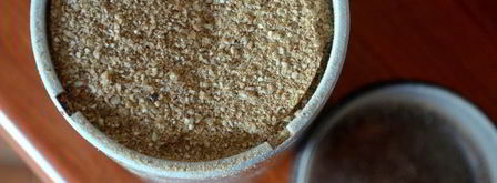 каша из молотой гречневой крупы с томлеными яблоками. Шаг 2