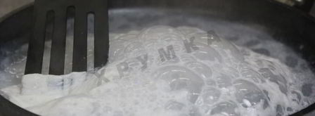 гурьевская каша с арахисом, бананами, киви и сухофруктами. Шаг 6