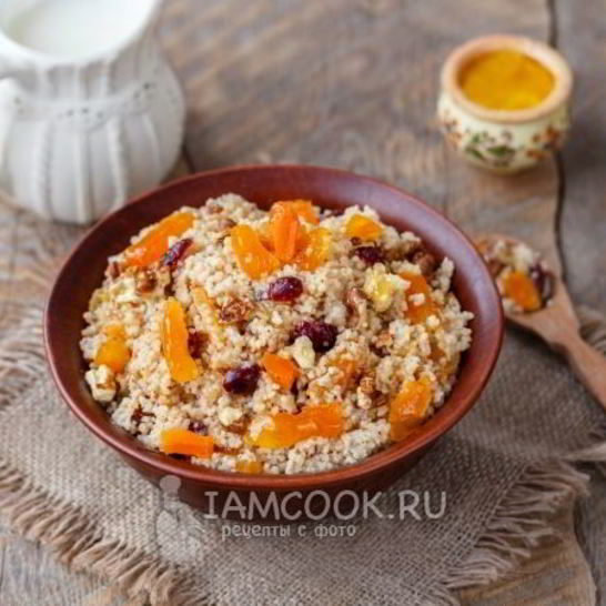 Рецепт каши из кускуса с молоком