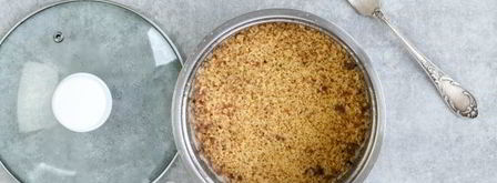 каша из кускуса с молоком. Шаг 6