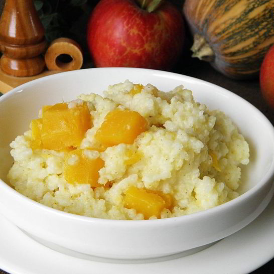 Рецепт каши из тыквы в мультиварке с пшеном