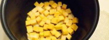 каша из тыквы в мультиварке с пшеном. Шаг 2