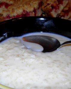 Каша молочная рисовая