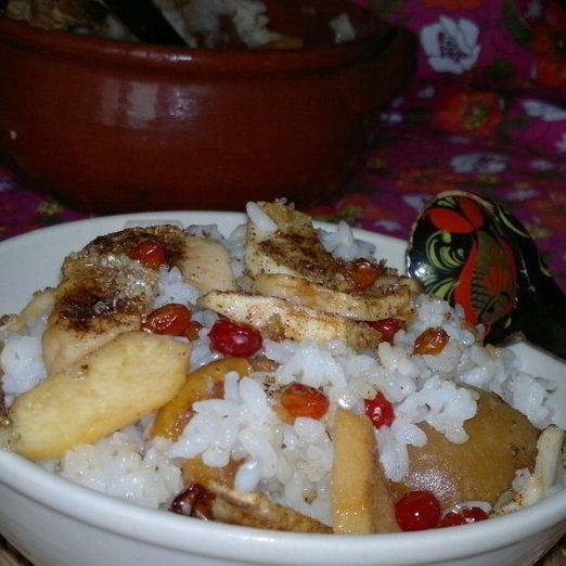 Каша рисовая в духовке