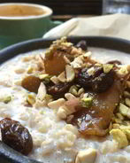 Каша с черносливом