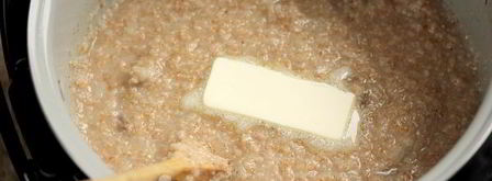 каша с мясом в мультиварке. Шаг 8