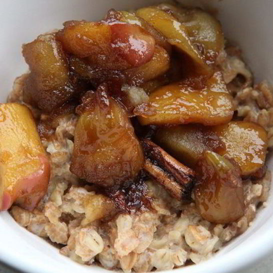 Рецепт каши с пряными яблоками