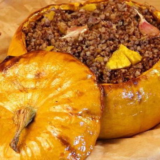 Рецепт каши в тыкве