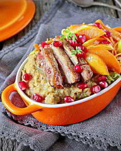 Халим — персидская каша с уткой