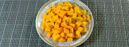 кукурузная каша с тыквой. Шаг 2