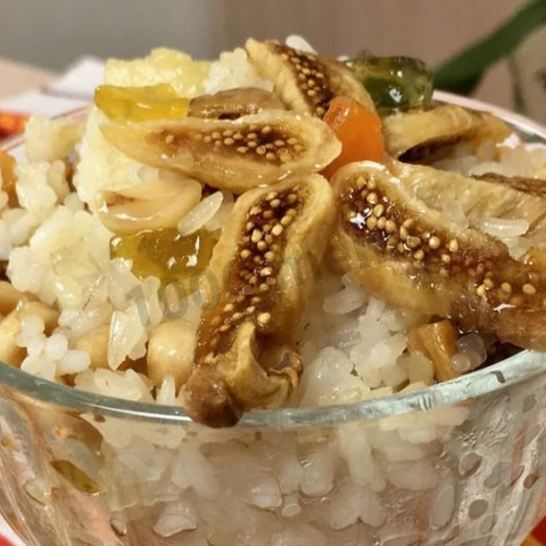 Рецепт кутьи с рисом и инжиром