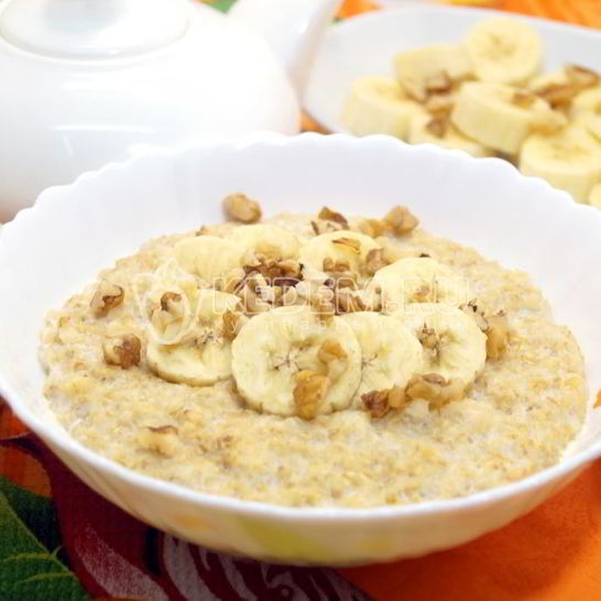 Рецепт овсяной каши на молоке