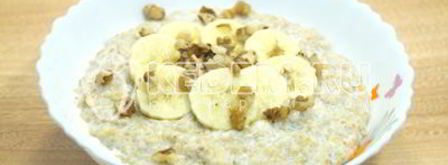 овсяная каша на молоке. Шаг 6