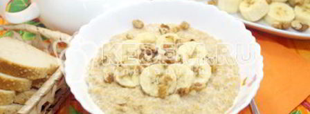 овсяная каша на молоке. Шаг 7