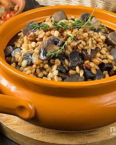 Перловая каша с грибами