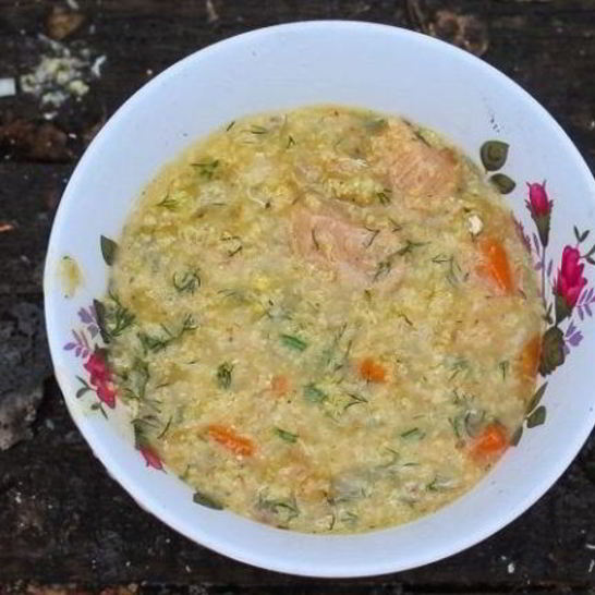 Рецепт полевой каши