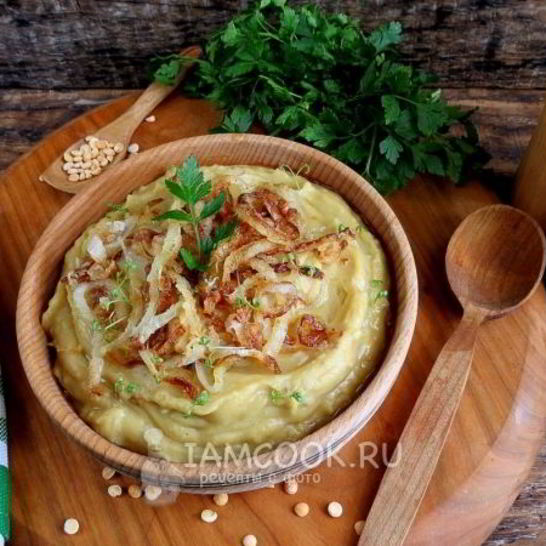 Рецепт постной гороховой каши