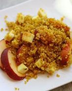 Пшеничная каша с фруктами