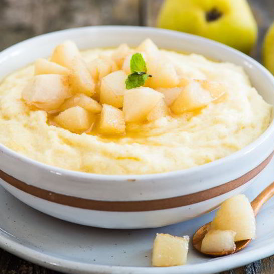 Рецепт пшеничной каши с грушей