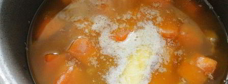 пшеничная каша с мясом и тыквой. Шаг 4