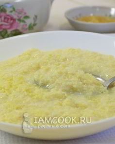 Пшенная каша в мультиварке