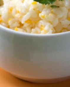 Рисовая молочная каша с тыквой