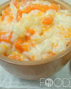 Рисовая каша с тыквой