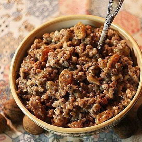Рецепт рождественской кутьи