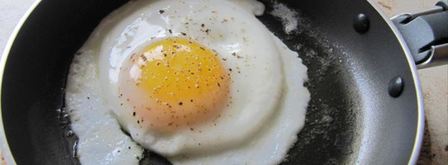 сытная злаковая каша с яйцом и беконом. Шаг 3