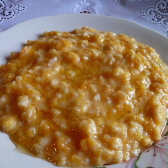 Рецепт тыквенной каши с овсянкой