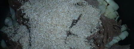 ячневая каша на бараньей рульке. Шаг 3